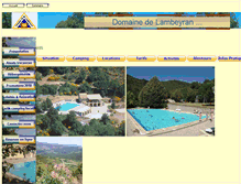 Tablet Screenshot of lambeyran.com
